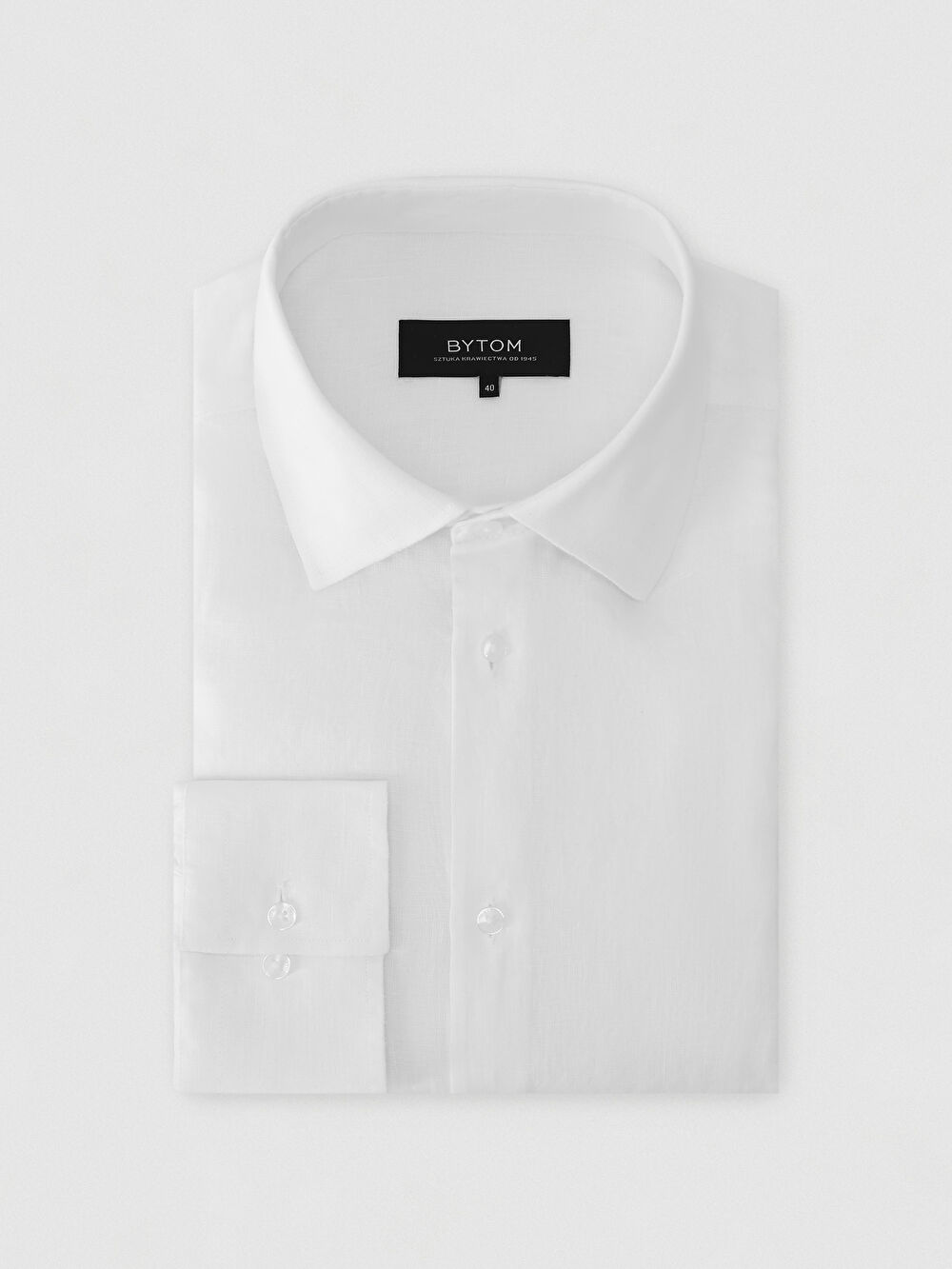 BIAŁA KOSZULA ROMA DŁUGI RĘKAW - 2