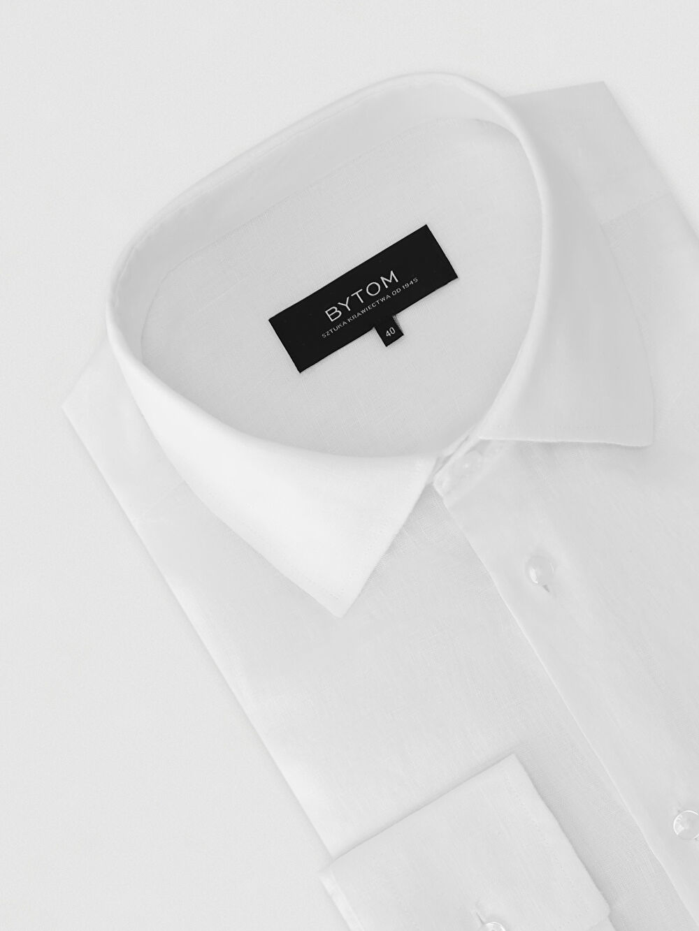 BIAŁA KOSZULA ROMA DŁUGI RĘKAW - 3