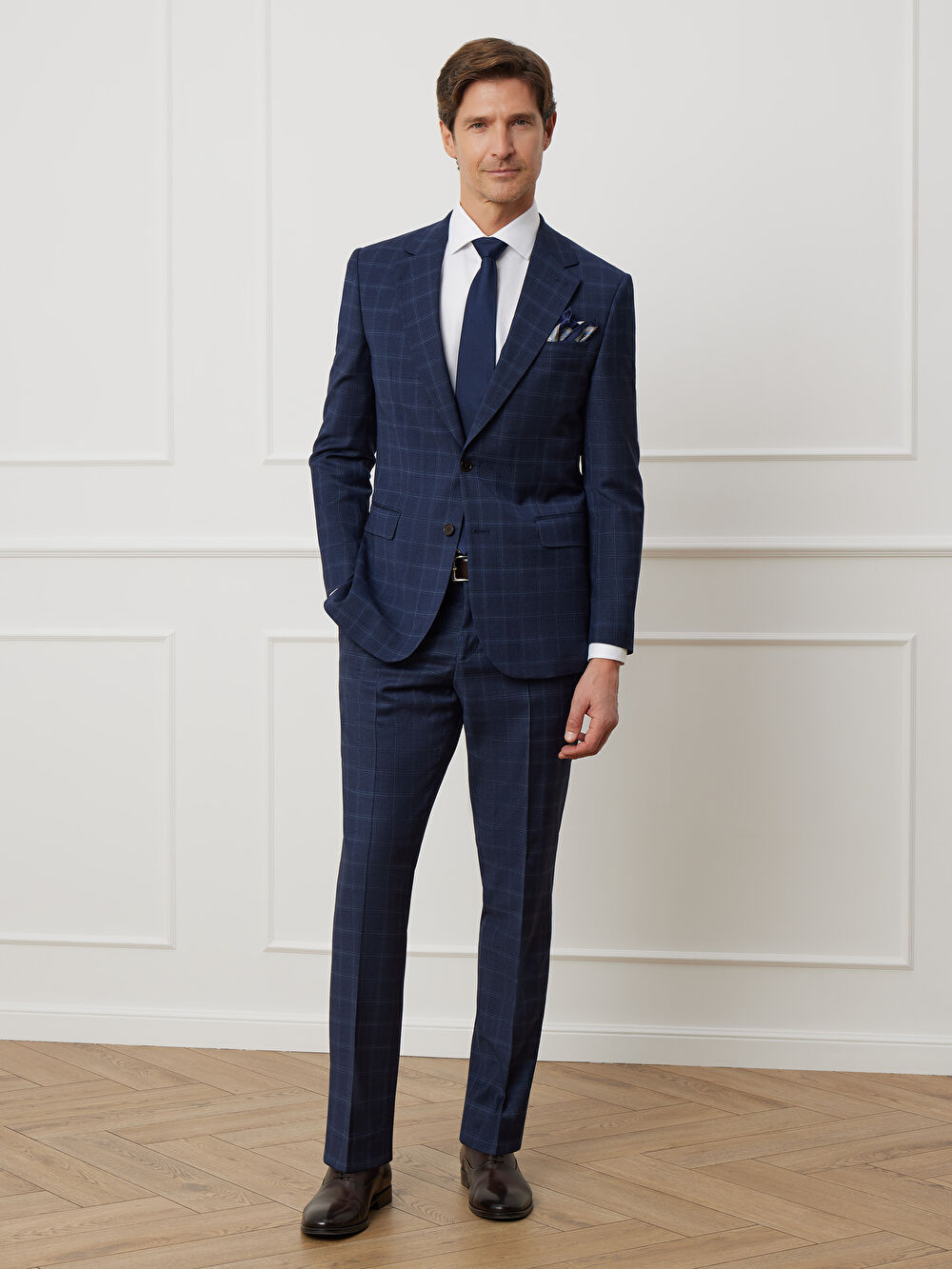 BIAŁA KOSZULA BRAGA DŁUGI RĘKAW - 4