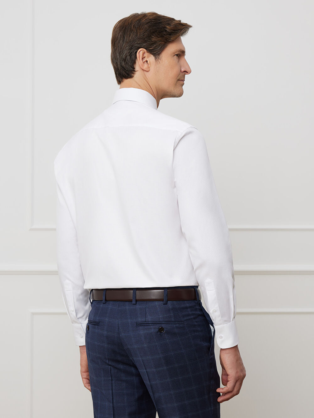 BIAŁA KOSZULA BRAGA DŁUGI RĘKAW - 2