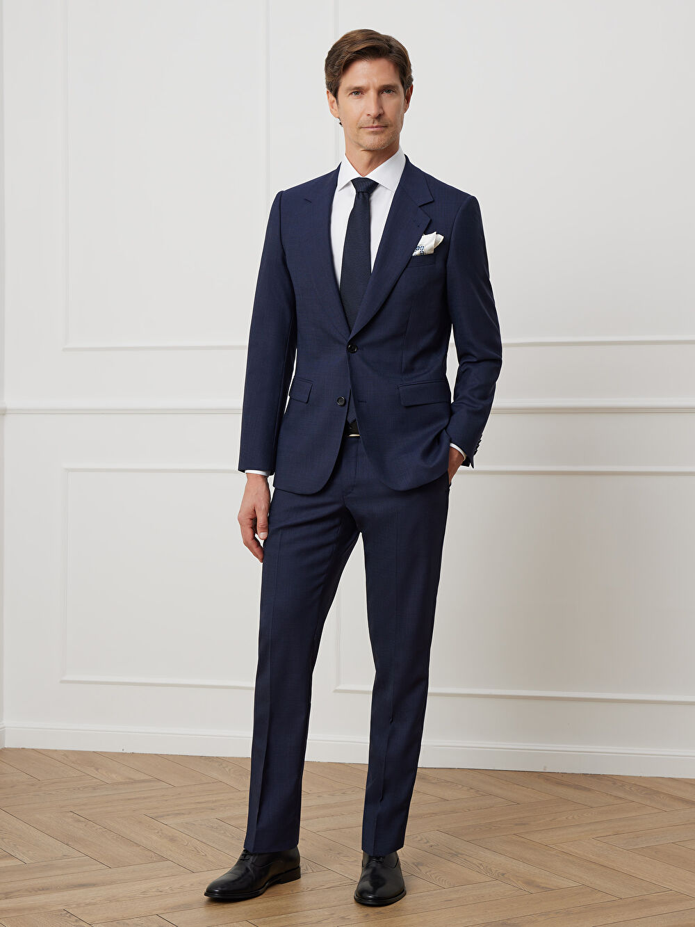 BIAŁA KOSZULA BRAGA DŁUGI RĘKAW - 4