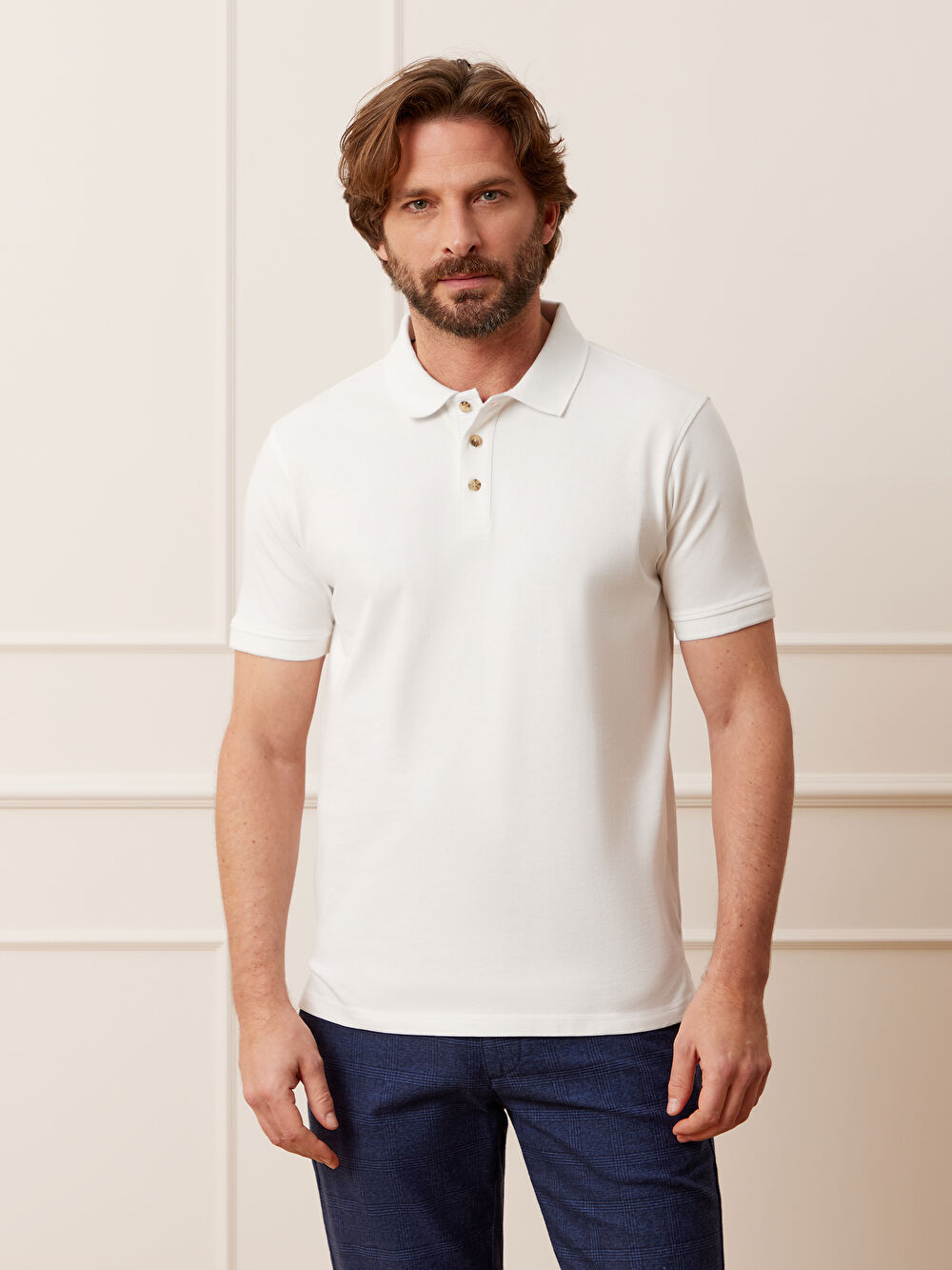 BIAŁE POLO RUCKINGE - 4