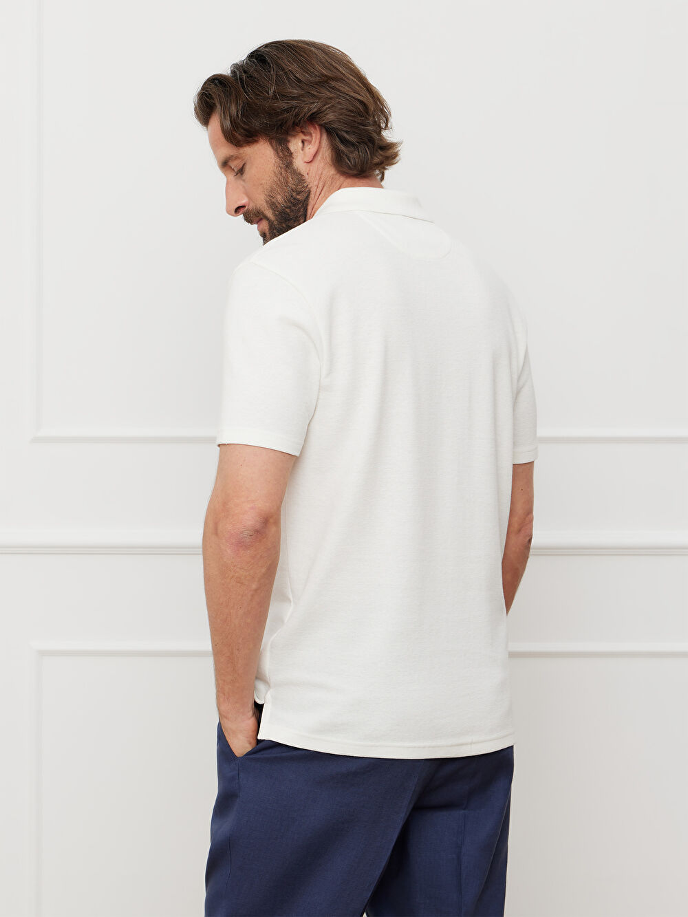 BIAŁE KLASYCZNE POLO WATTSOF - 2