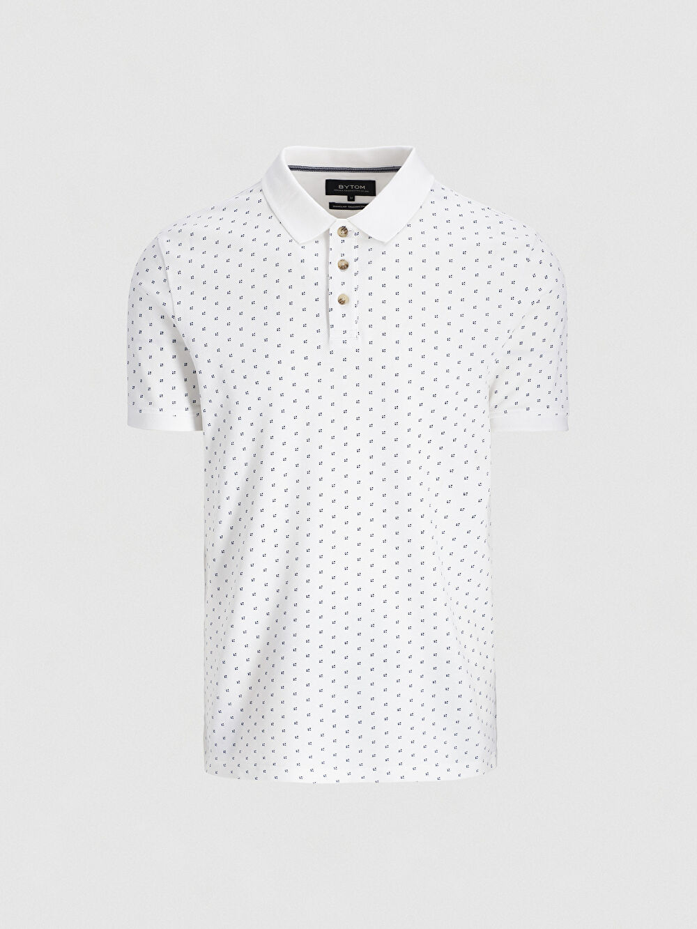 BIAŁE KLASYCZNE POLO BURMAN - 2