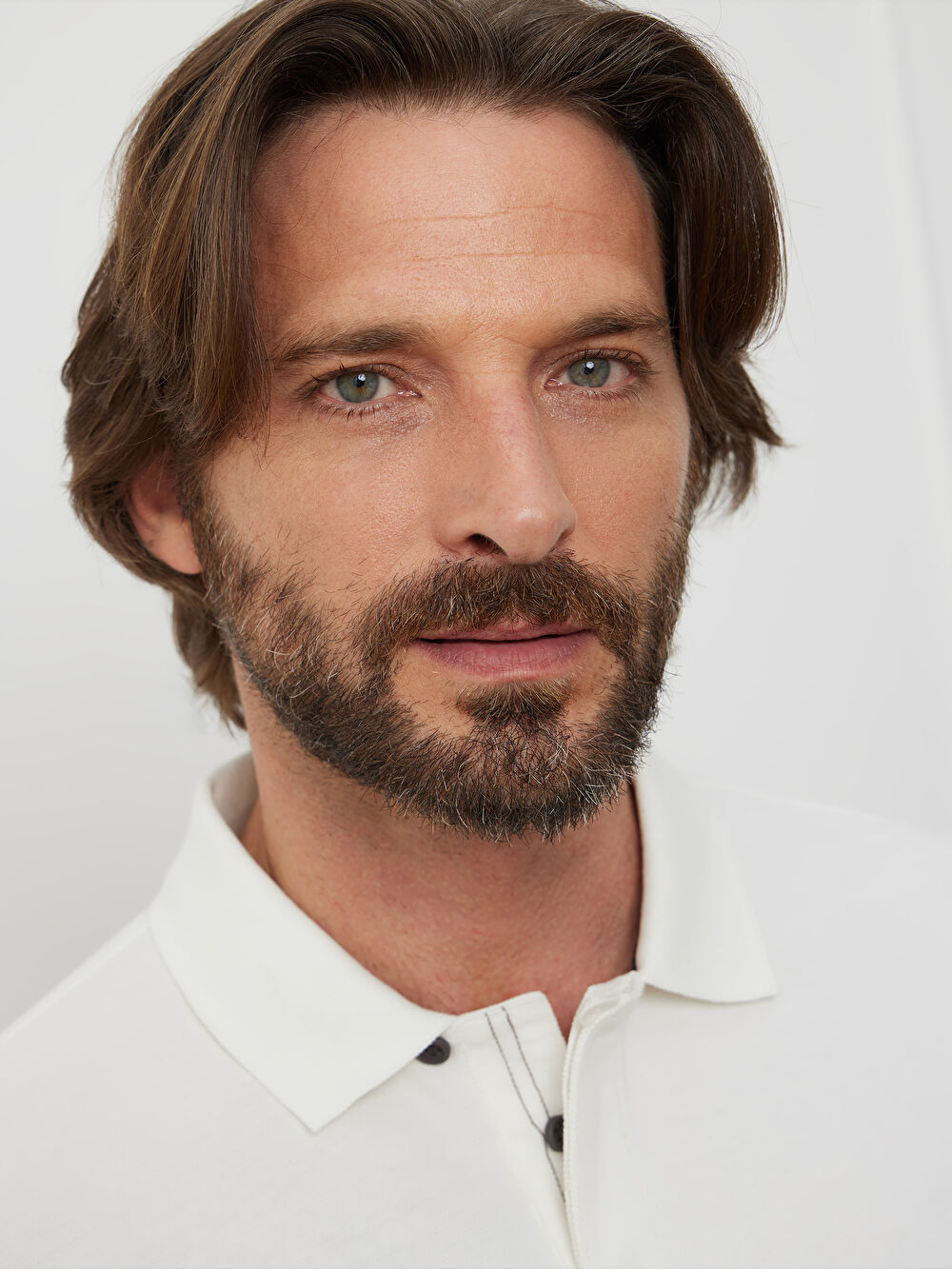 BIAŁE KLASYCZNE POLO FISHLAM - 6