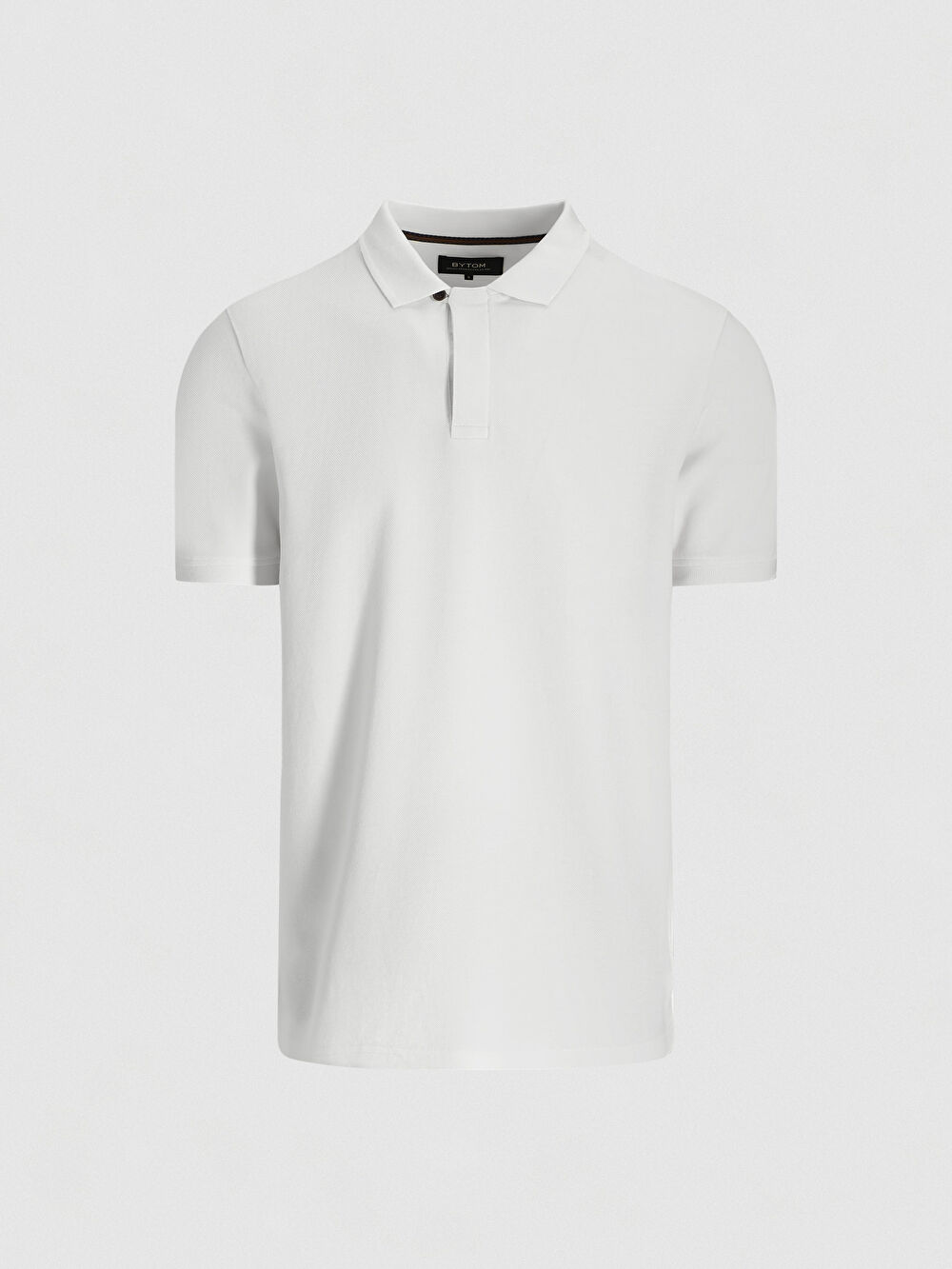 BIAŁE KLASYCZNE POLO FISHLAM - 2