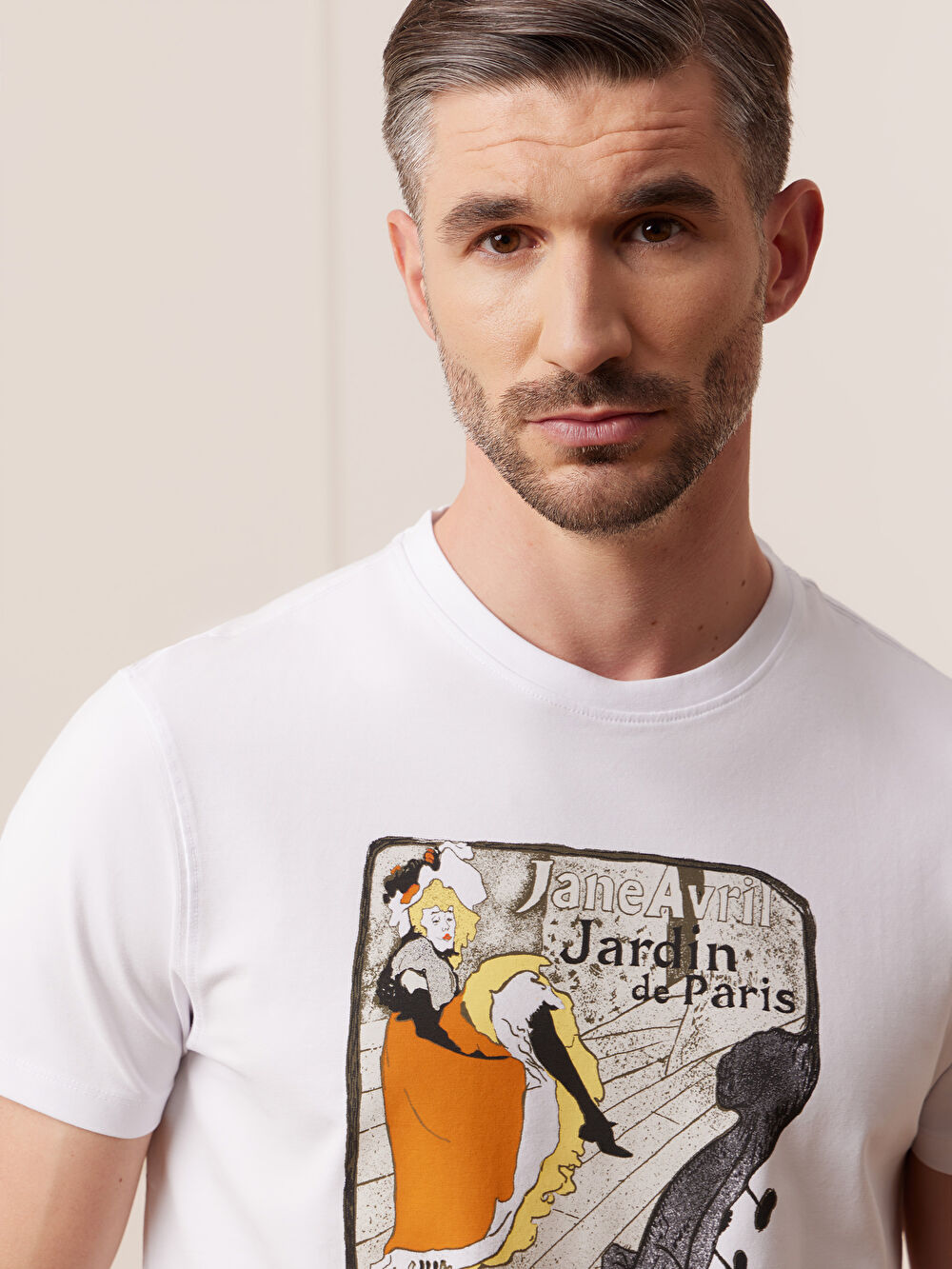 BIAŁY T-SHIRT LAUTREC - 4