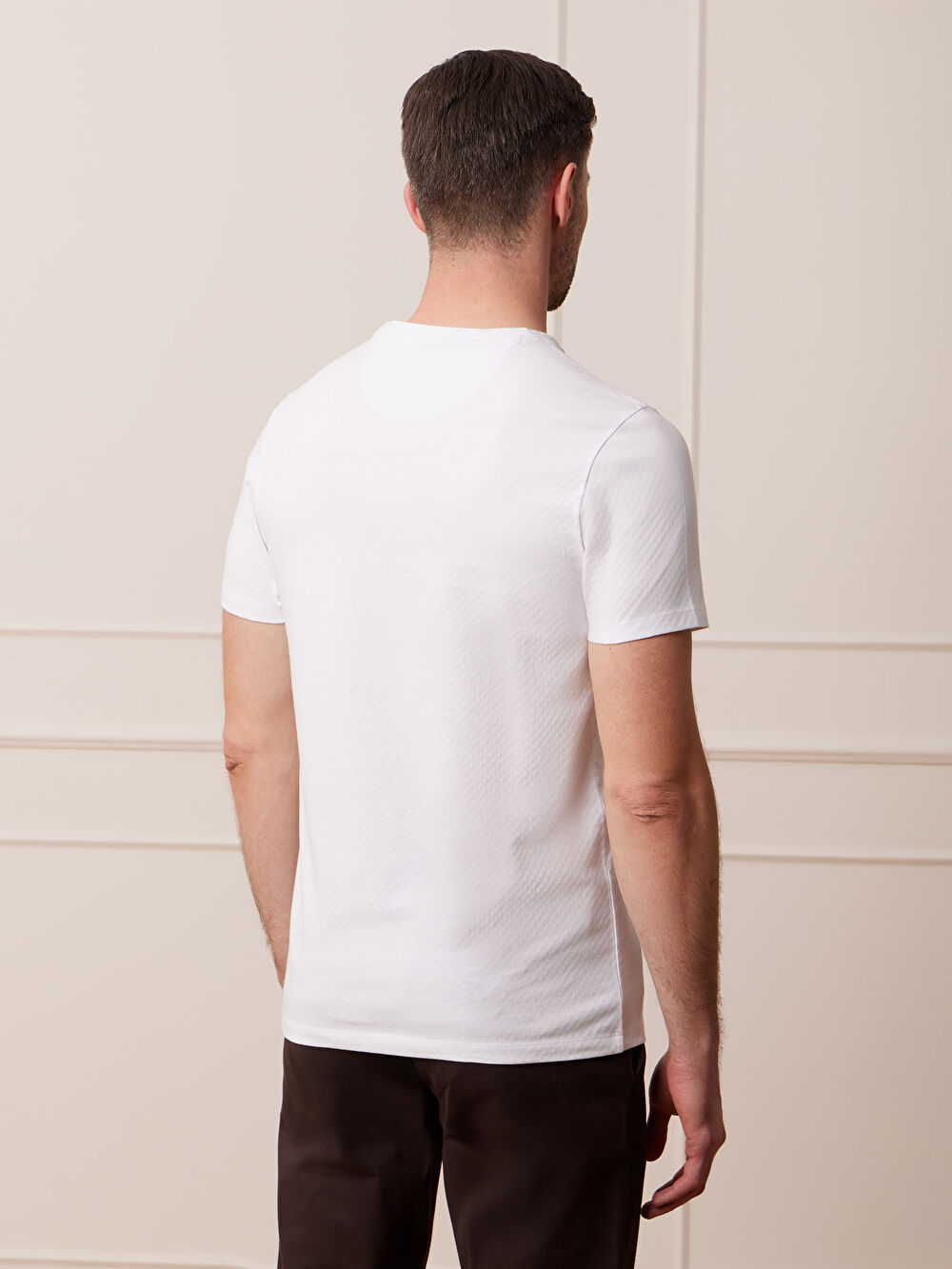 BIAŁY T-SHIRT BRANSCOMBE - 6