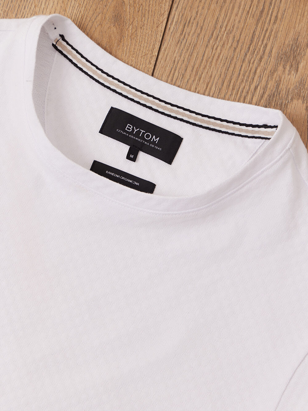 BIAŁY T-SHIRT BRANSCOMBE - 3