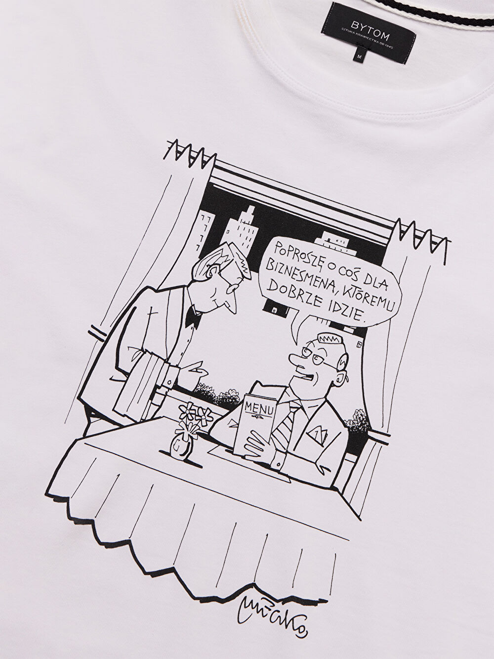 BIAŁY T-SHIRT MLECZKO - 3
