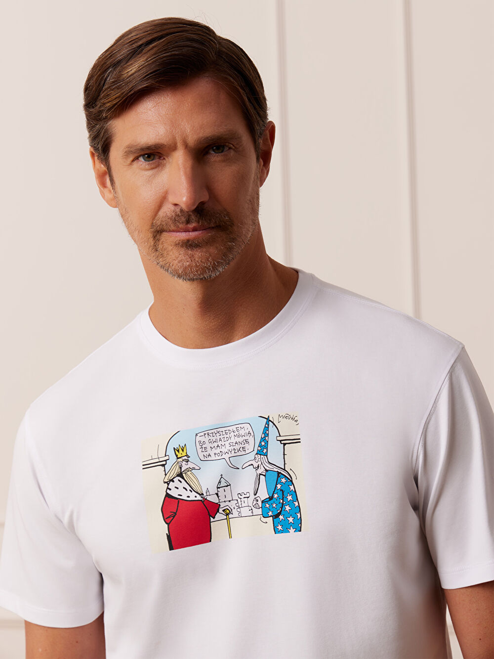 BIAŁY T-SHIRT MLECZKO - 5