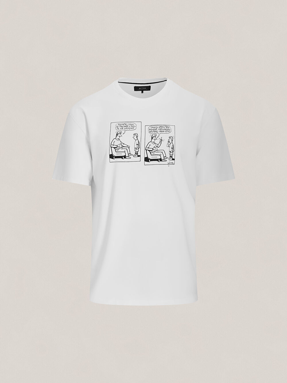BIAŁY T-SHIRT MLECZKO - 2