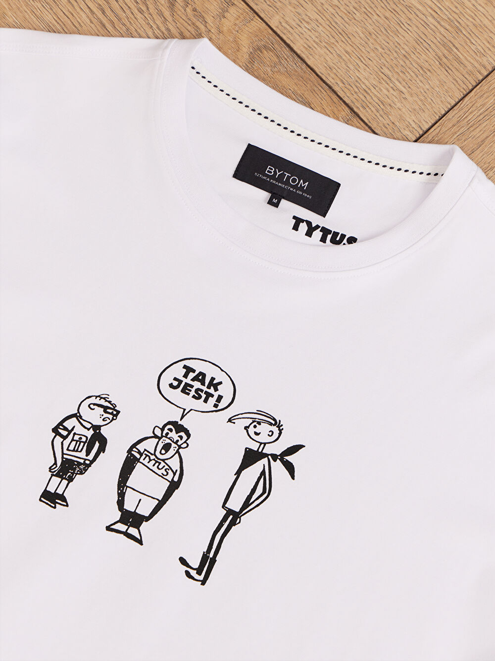 T-SHIRT BIAŁY TYTUS, ROMEK I A'TOMEK - 3