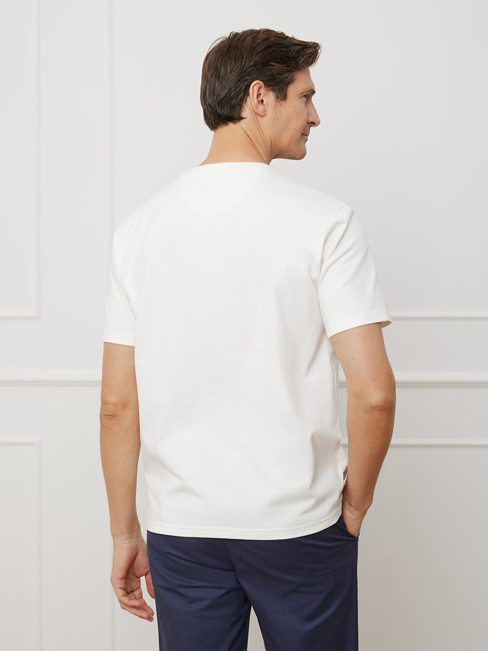 BIAŁY T-SHIRT OLBIŃSKI - 3