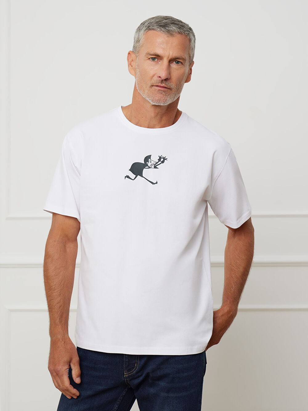 BIAŁY T-SHIRT DON PEDRO
