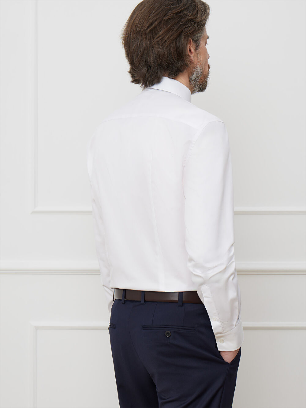 BIAŁA KOSZULA LONDON DŁUGI RĘKAW - 4