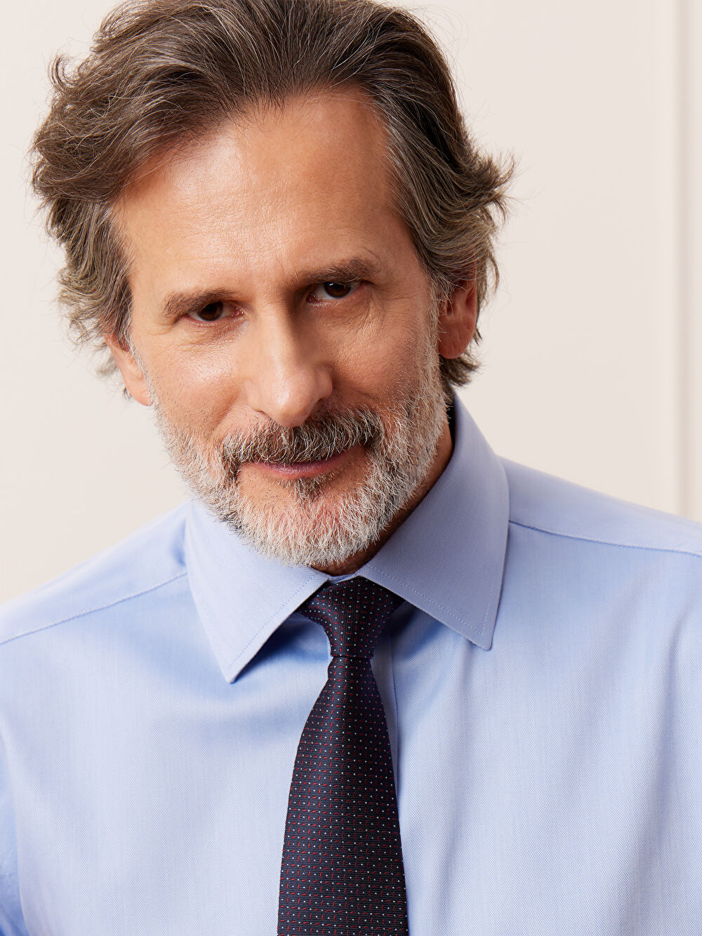 NIEBIESKA KOSZULA WINDSOR DŁUGI RĘKAW - 4