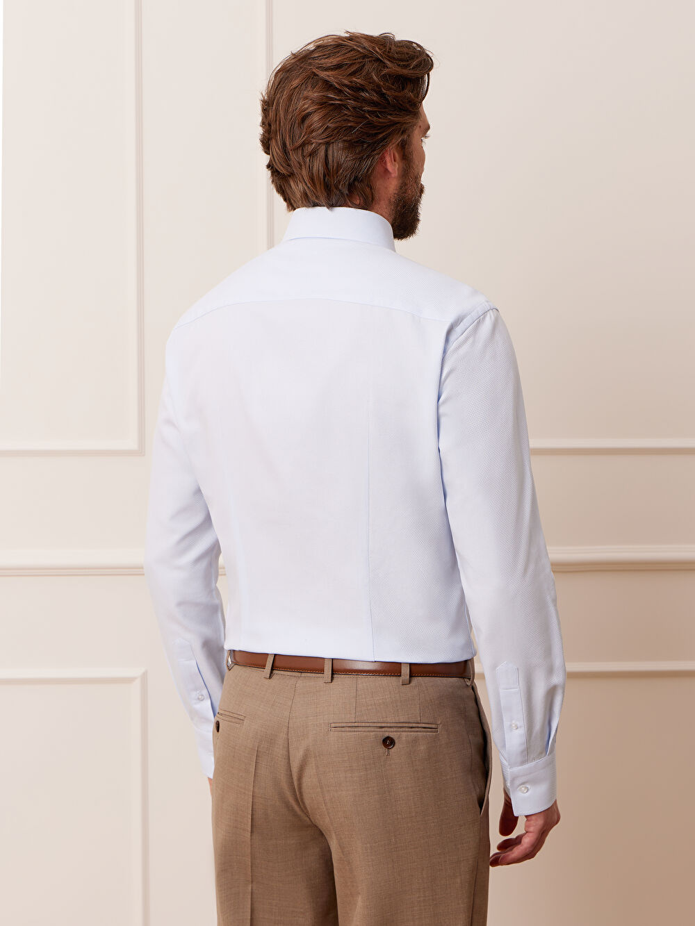 NIEBIESKA KOSZULA ROMA DŁUGI RĘKAW - 4