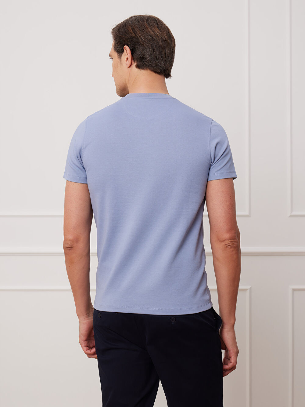 NIEBIESKI T-SHIRT WALSEY - 3