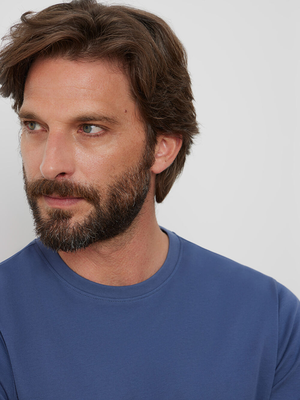 NIEBIESKI T-SHIRT BUXLEY - 4