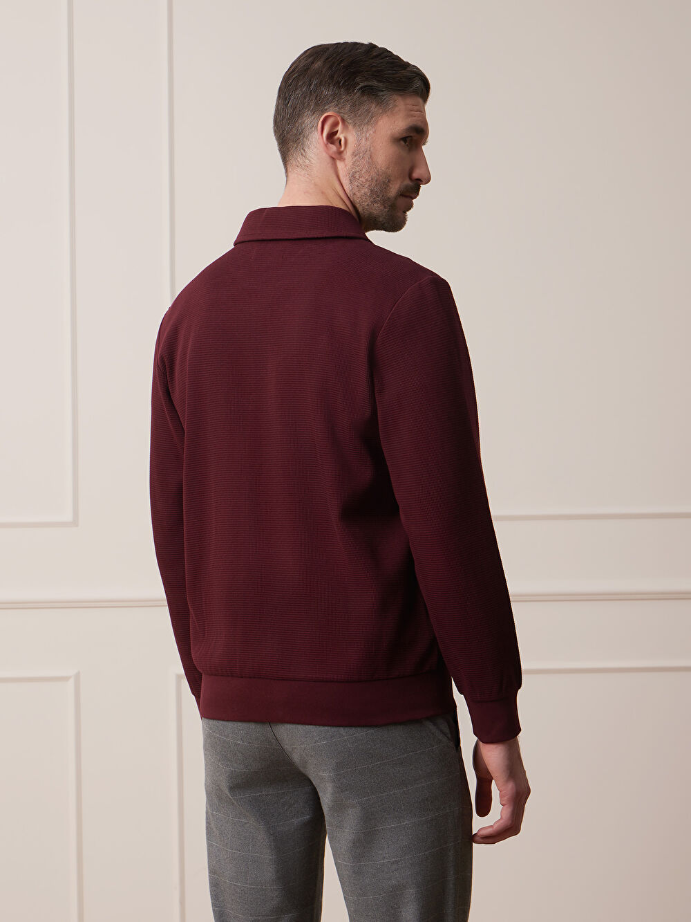 BORDOWA BLUZA WORTHEN - 7