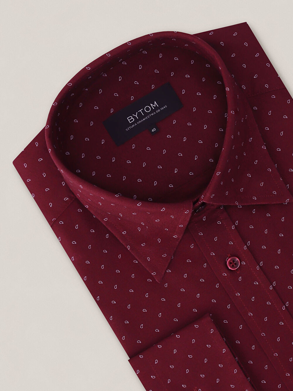 BORDOWA KOSZULA CAPRI DŁUGI RĘKAW - 3