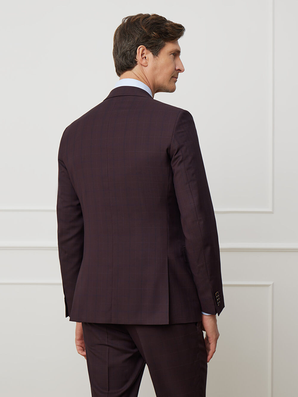 BORDOWA MARYNARKA TURYN DO GARNITURU - MIKSUJ I ŁĄCZ - 4