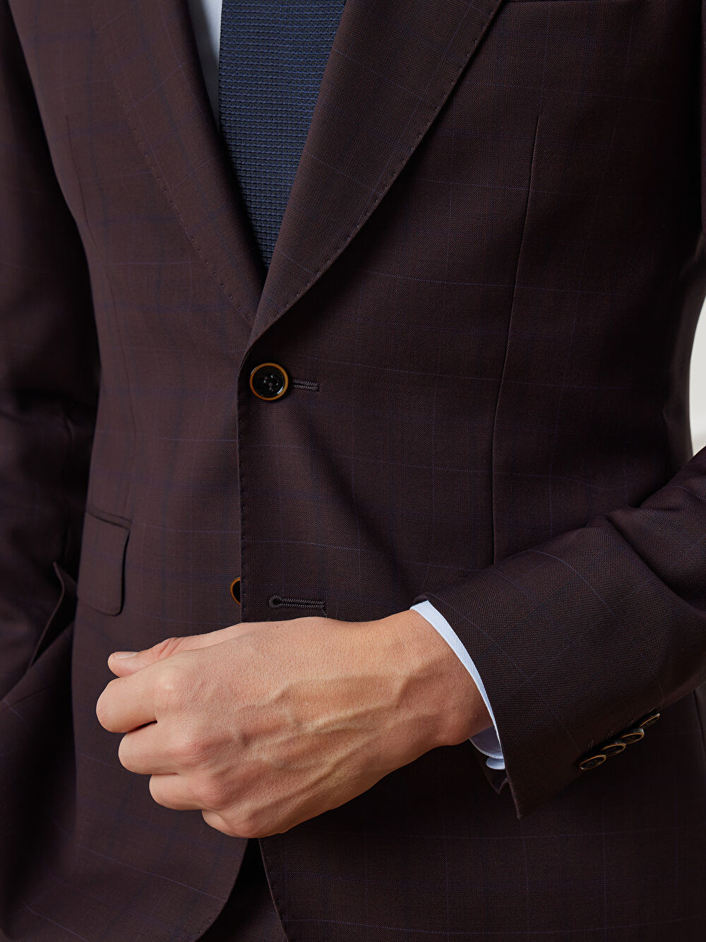 BORDOWA MARYNARKA TURYN DO GARNITURU - MIKSUJ I ŁĄCZ - 6