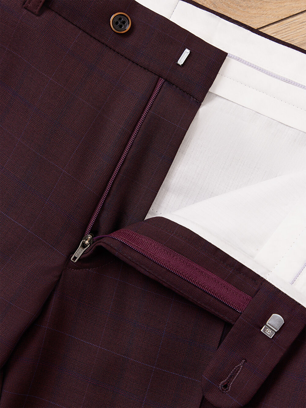 BORDOWE SPODNIE DO GARNITURU - MIKSUJ I ŁĄCZ - 3
