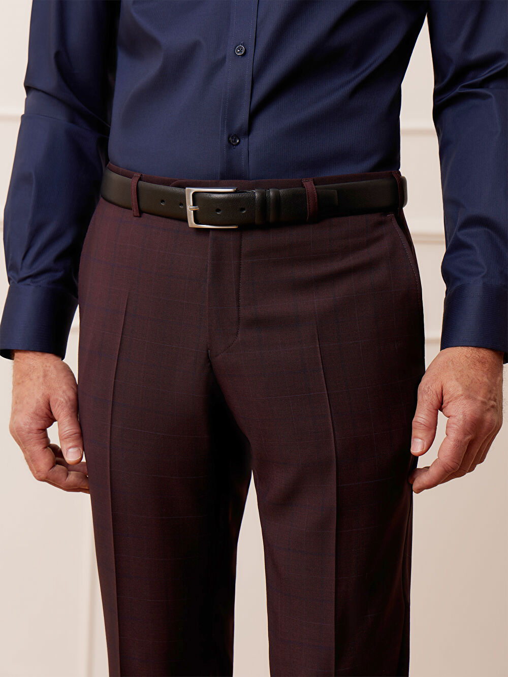 BORDOWE SPODNIE DO GARNITURU - MIKSUJ I ŁĄCZ - 5
