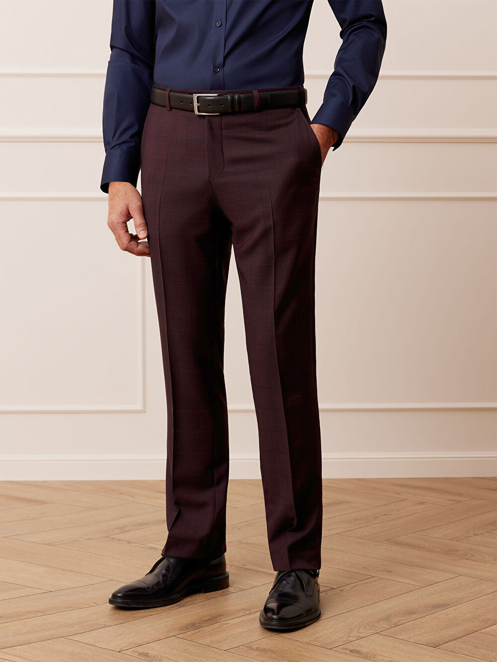 BORDOWE SPODNIE DO GARNITURU - MIKSUJ I ŁĄCZ - 4