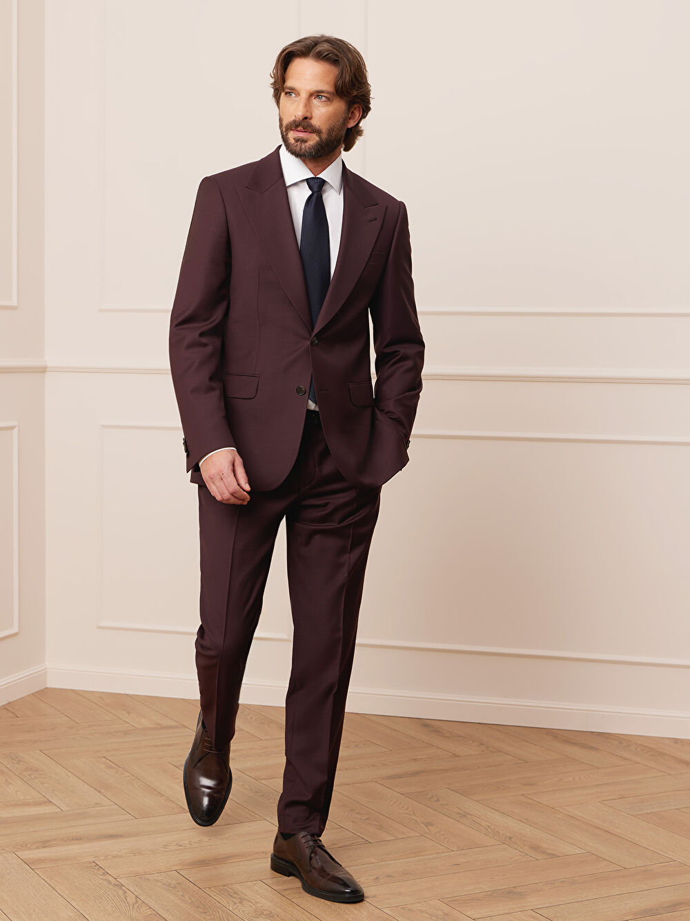 BORDOWE SPODNIE DO GARNITURU - MIKSUJ I ŁĄCZ - 5