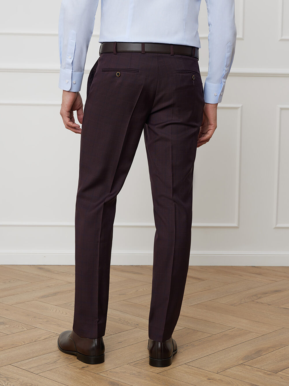 BORDOWE SPODNIE DO GARNITURU - MIKSUJ I ŁĄCZ - 4