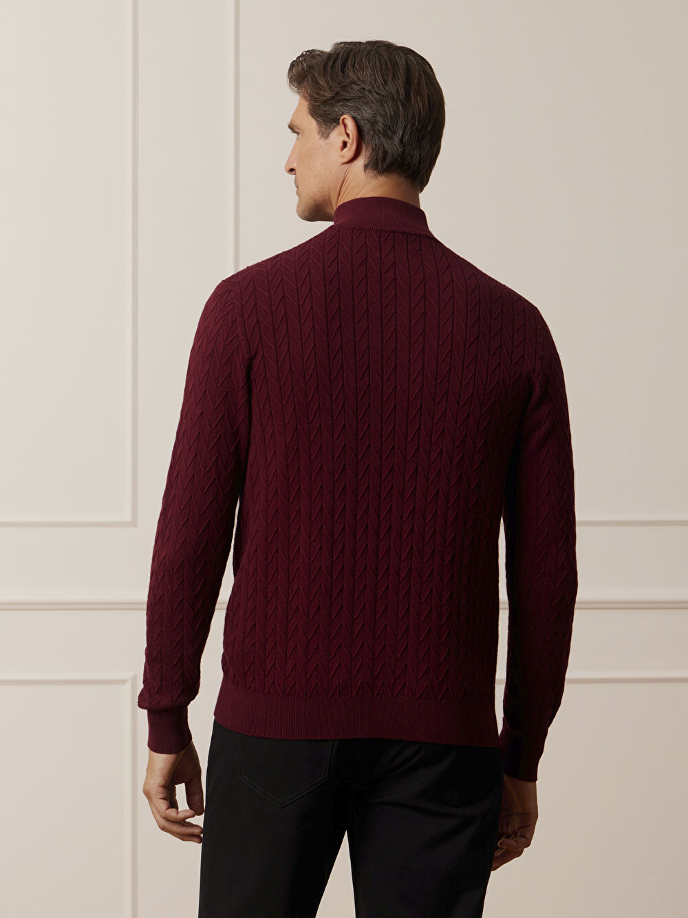 BORDOWY SWETER GLENCAR - 7