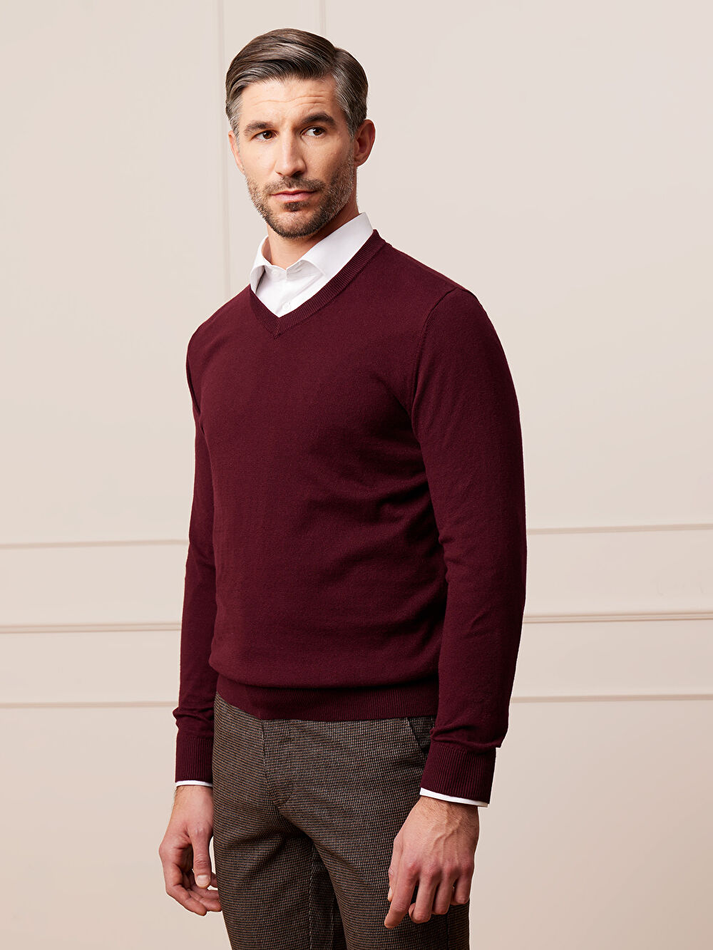 BORDOWY SWETER PEASTON - 3