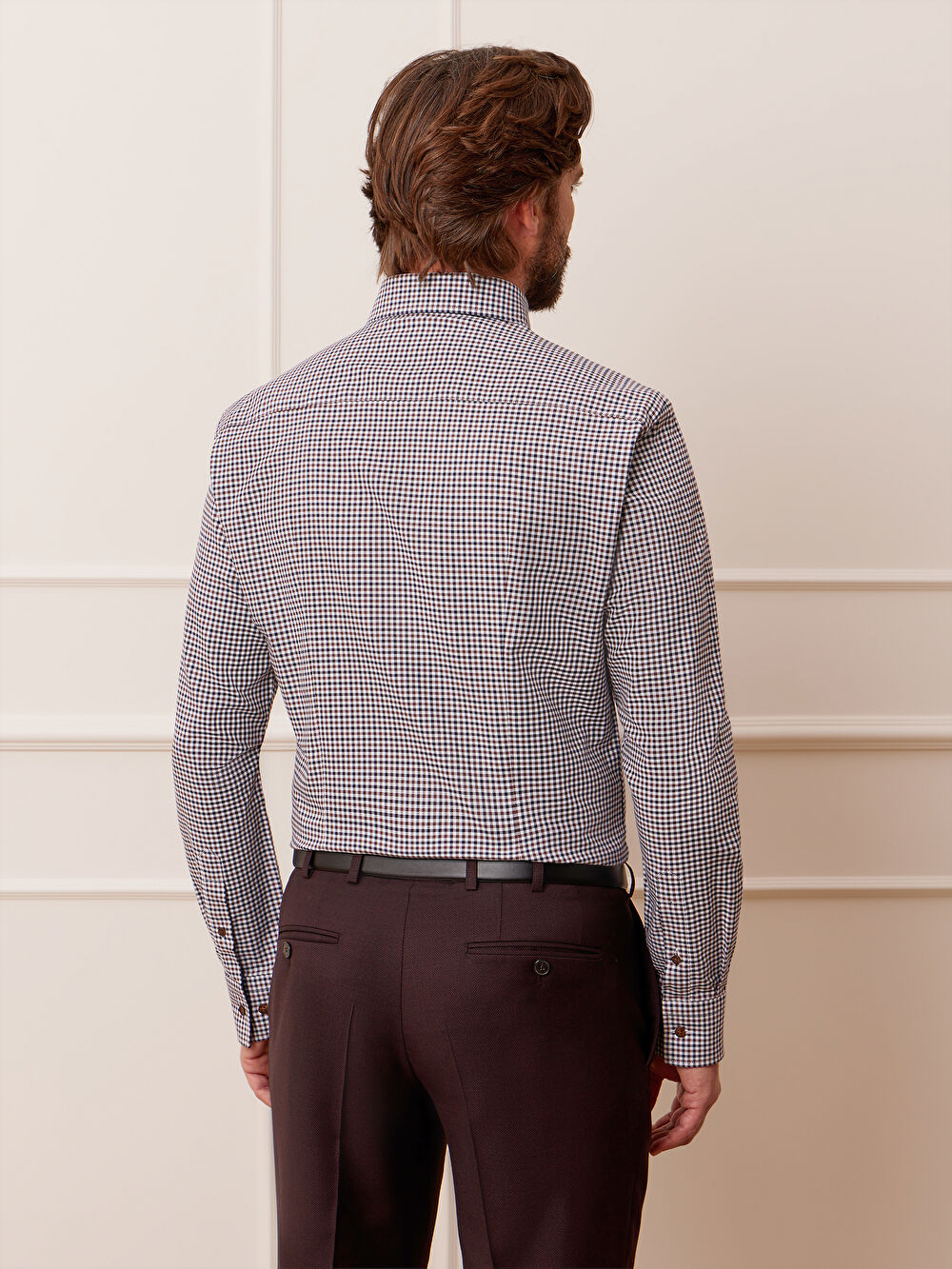 BORDOWA KOSZULA MALMO DŁUGI RĘKAW - 5