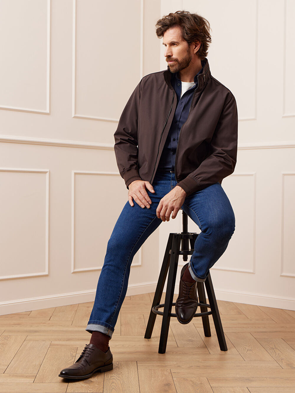 BRĄZOWA KURTKA WEXFORD - 6