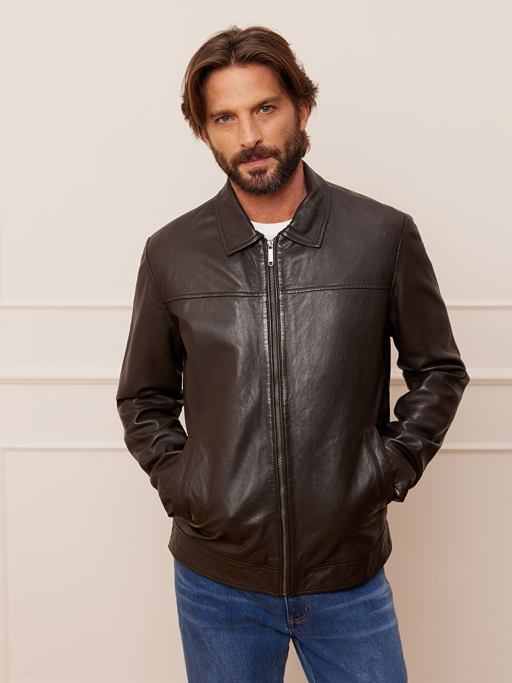 BRĄZOWA KURTKA NAVAN