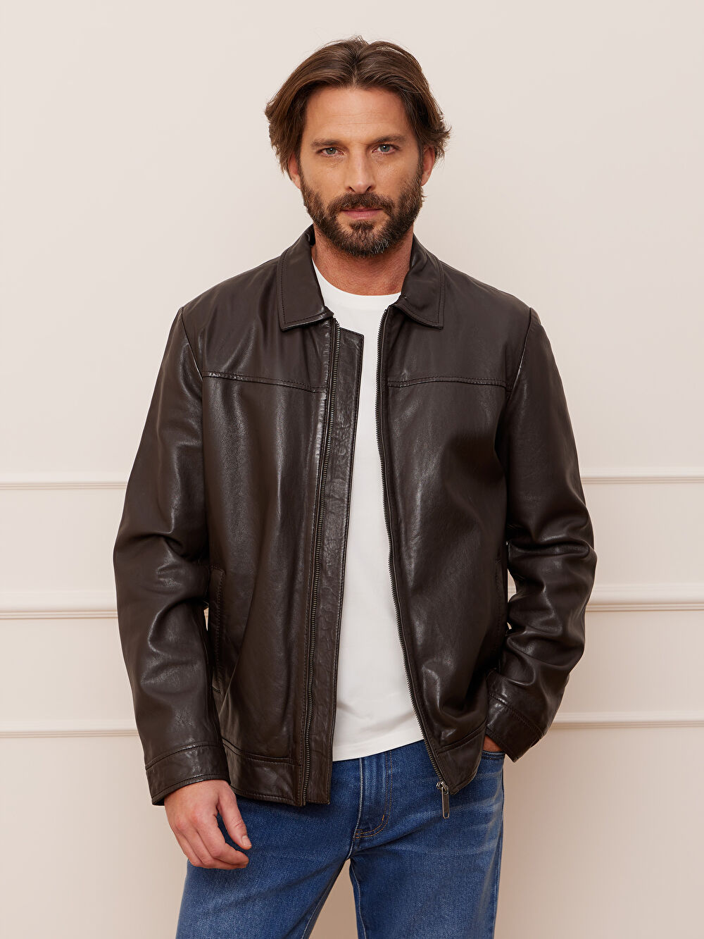 BRĄZOWA KURTKA NAVAN - 5