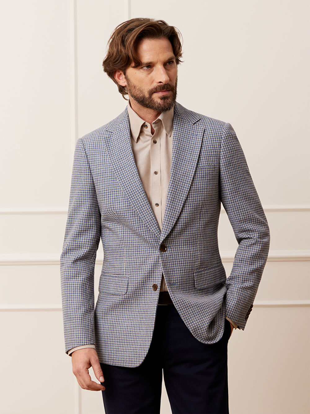 BEŻOWA MARYNARKA TURYN