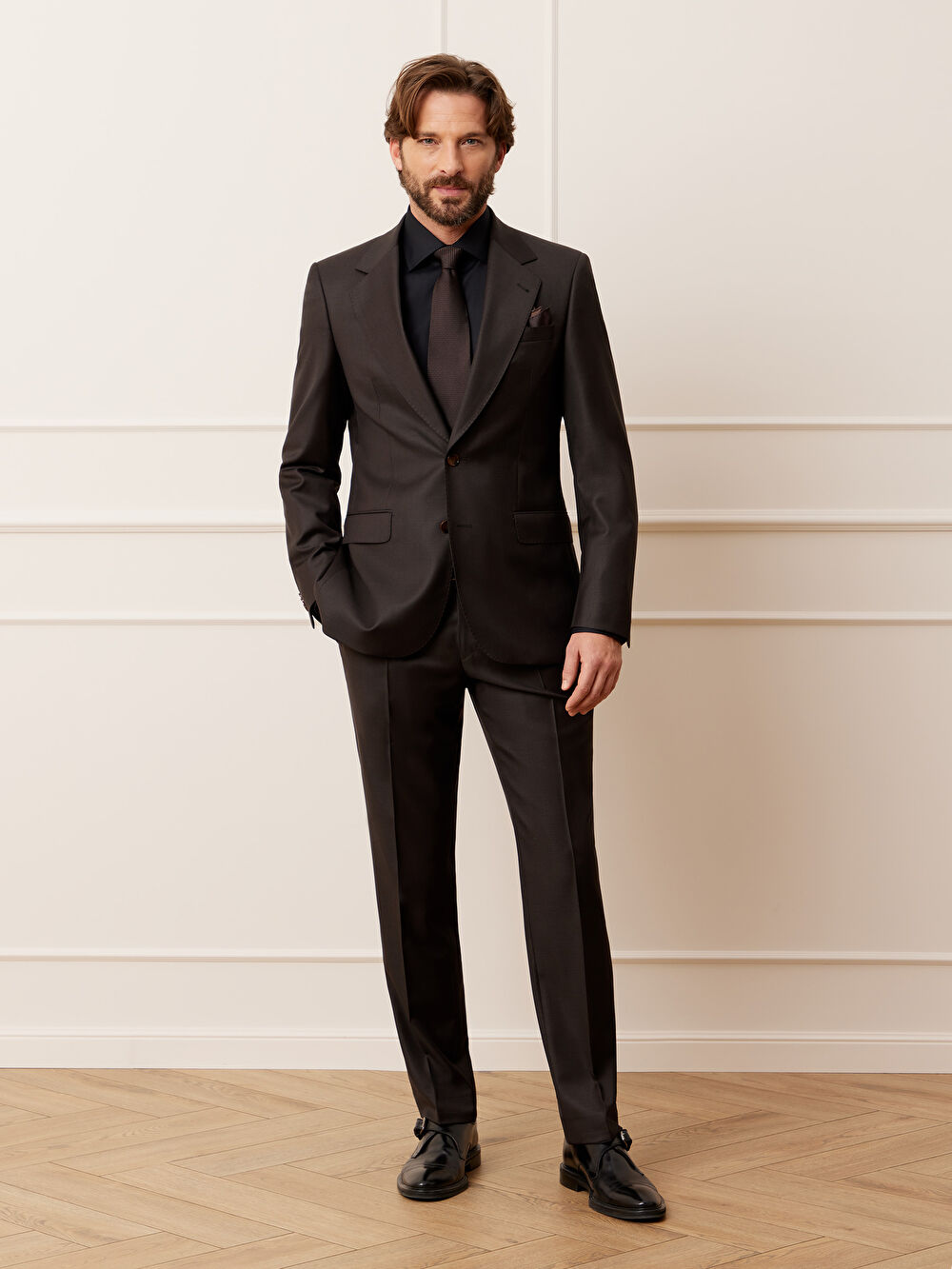 BRĄZOWA MARYNARKA TURYN DO GARNITURU - MIKSUJ I ŁĄCZ - 8