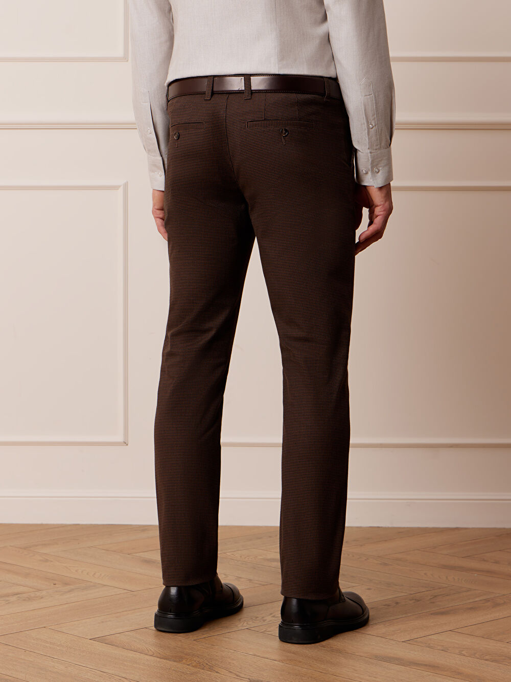 BRĄZOWE SPODNIE COEDWAY - 4