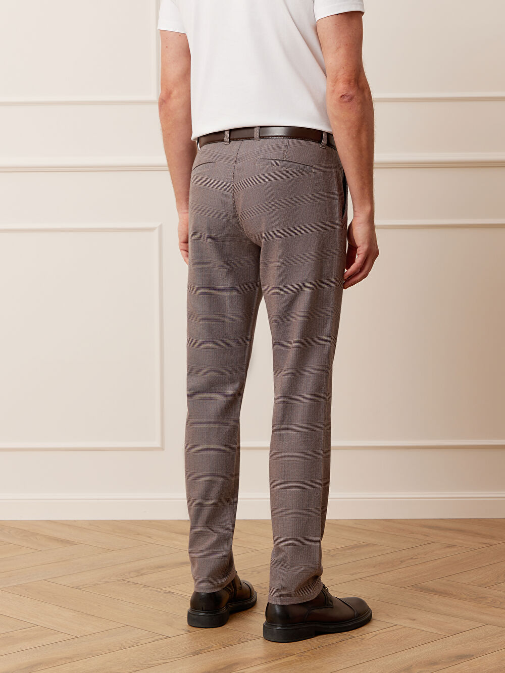 BRĄZOWE SPODNIE DORMEN - 6