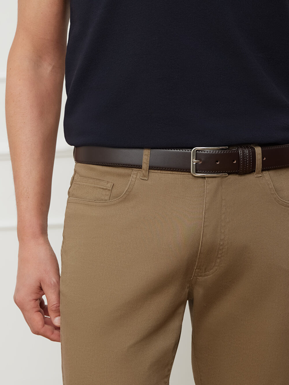 BRĄZOWE SPODNIE DOSTON - 3