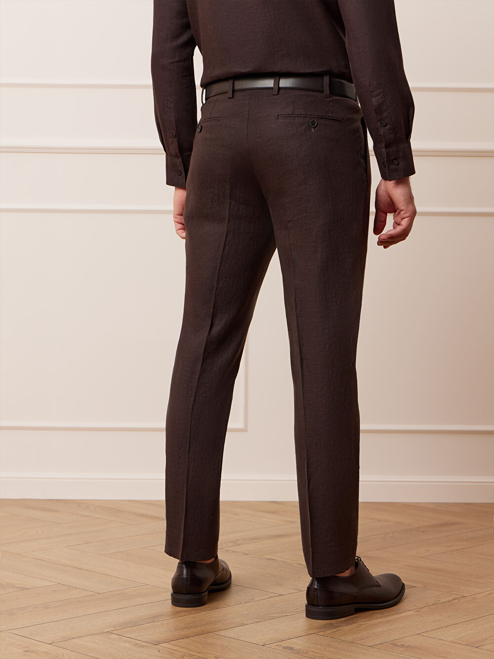 BRĄZOWE SPODNIE DO GARNITURU - MIKSUJ I ŁĄCZ - 6