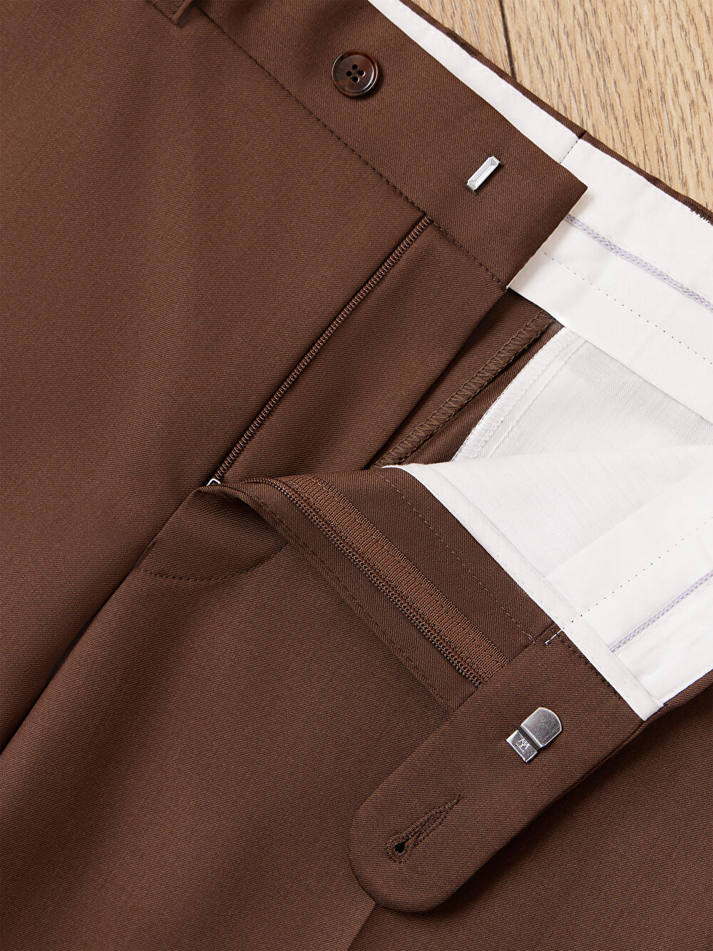 BRĄZOWE SPODNIE DO GARNITURU - MIKSUJ I ŁĄCZ - 7