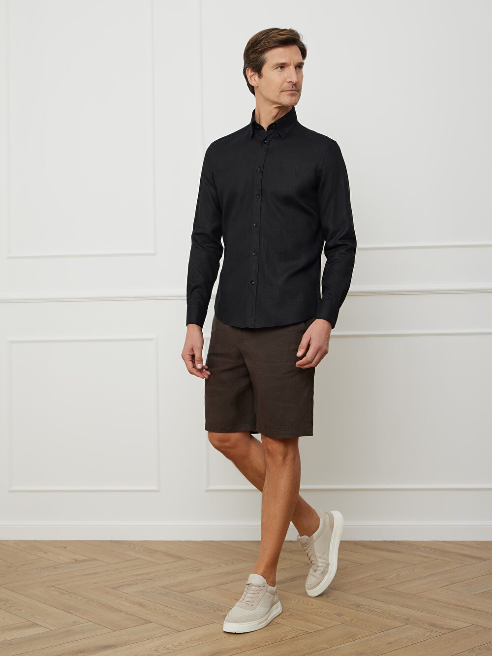 BRĄZOWE SZORTY CROYDON - 7