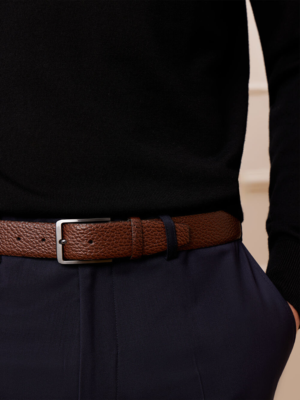 BRĄZOWY PASEK MAWGAN