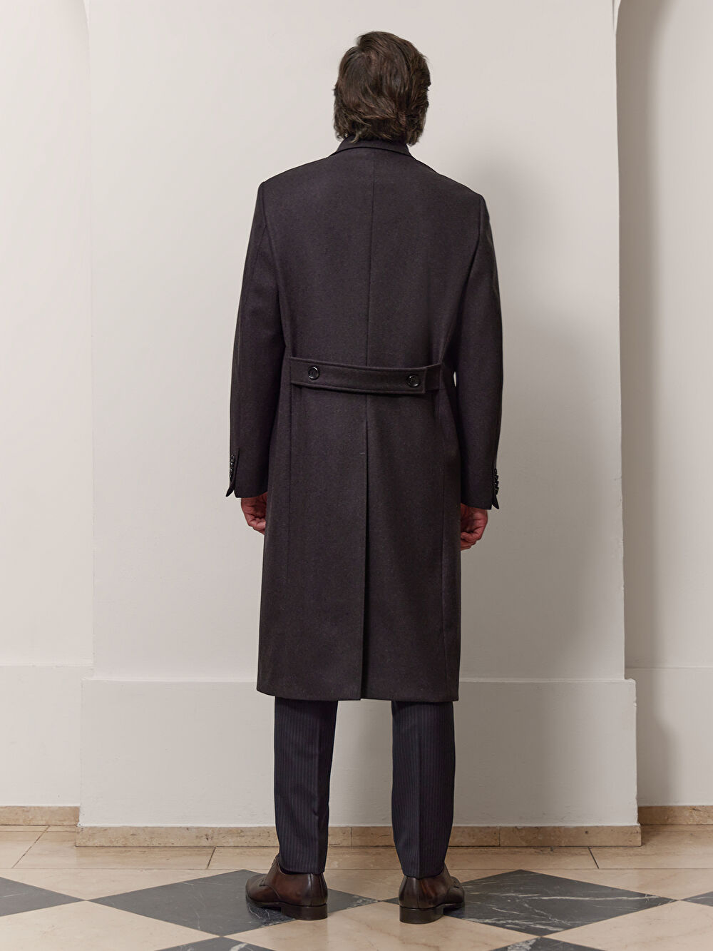 BRĄZOWY DWURZĘDOWY PŁASZCZ - 5