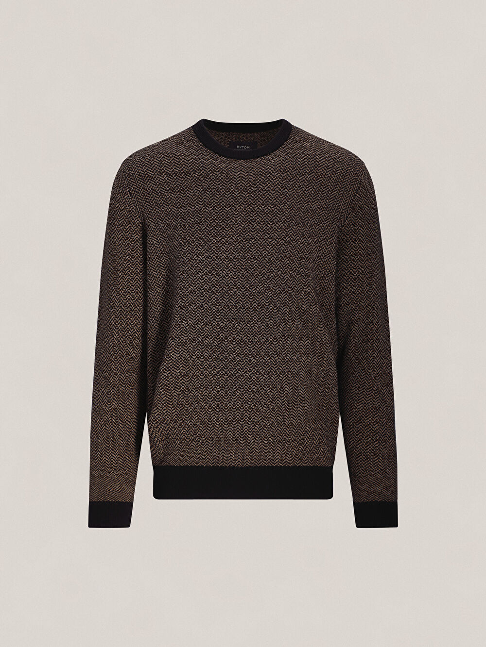 BRĄZOWY SWETER ROWSLEY - 2